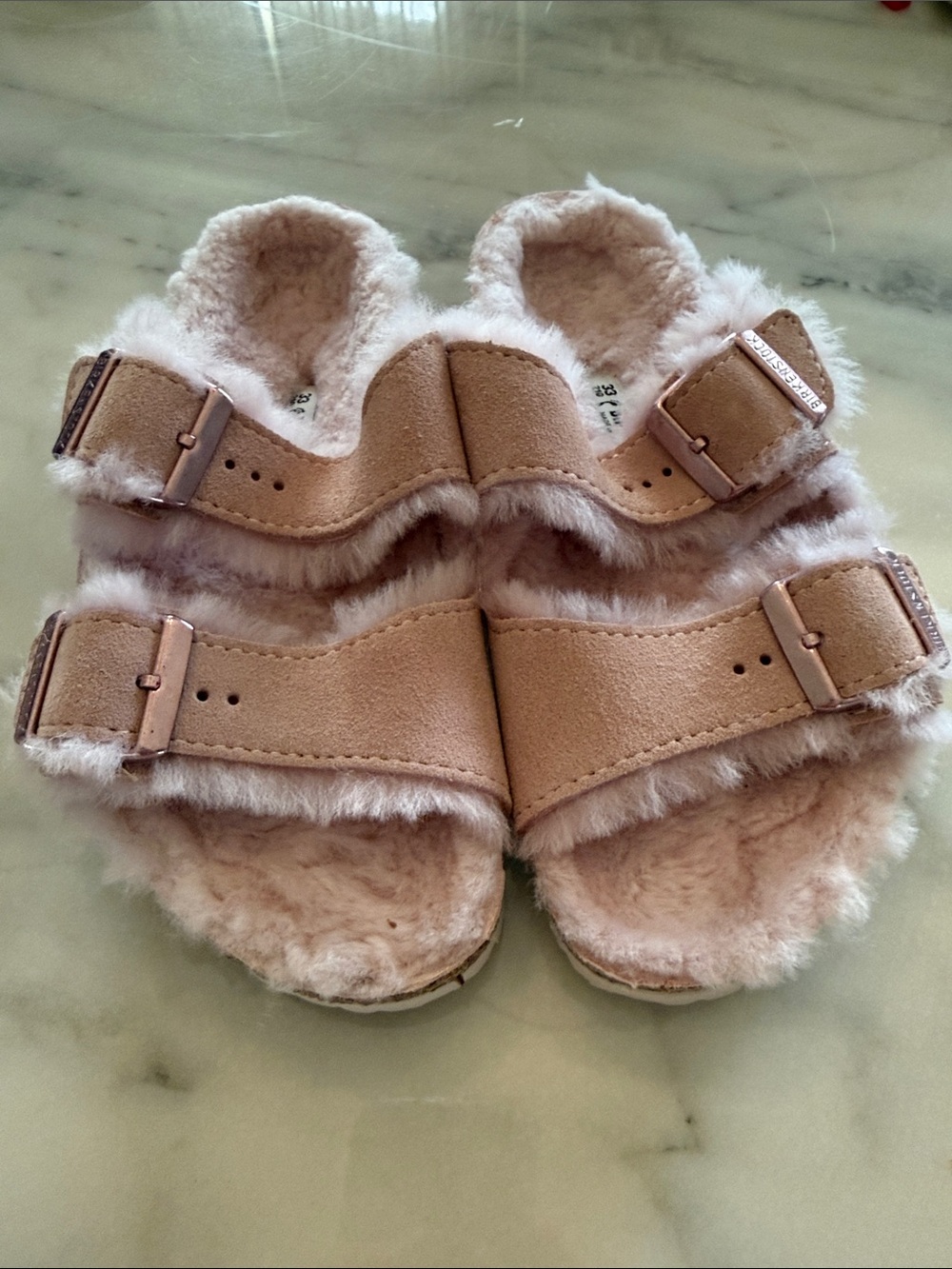 Birkenstock Arizona Shearling Kids size 33